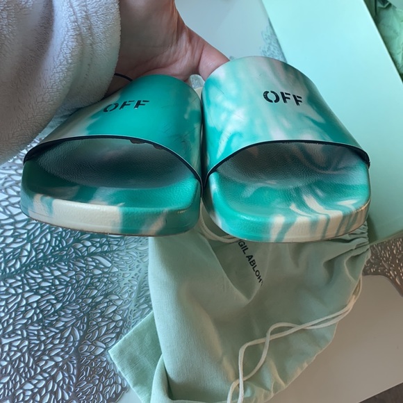 Auth Off-White Slides🎁💕 - Picture 5 of 9